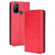 Чехол Deexe Retro Style для OnePlus Nord N100 - Red (271805R)