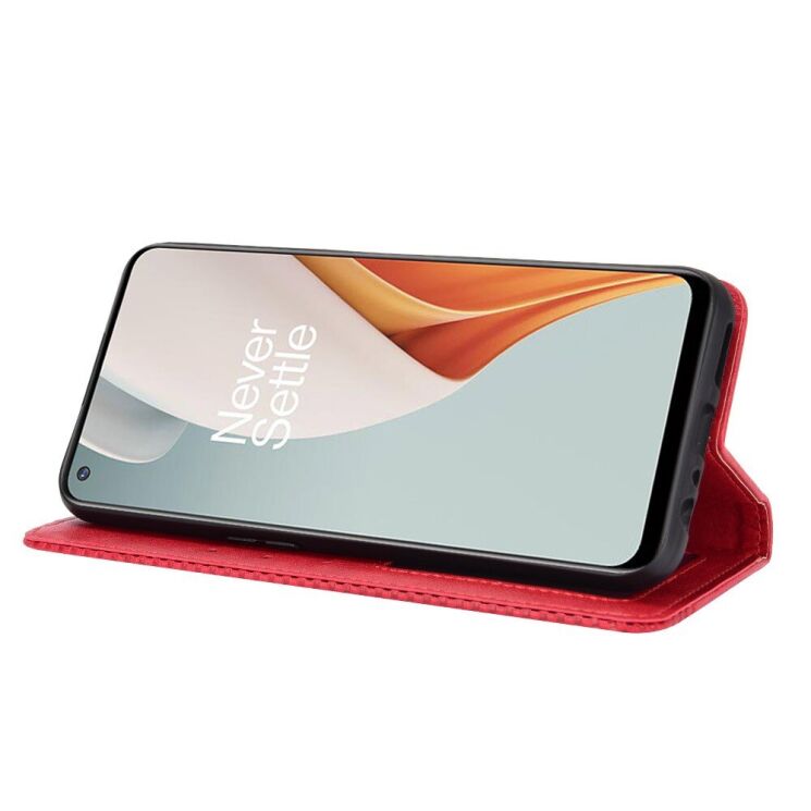 Чехол Deexe Retro Style для OnePlus Nord N100 - Red: фото 6 из 14