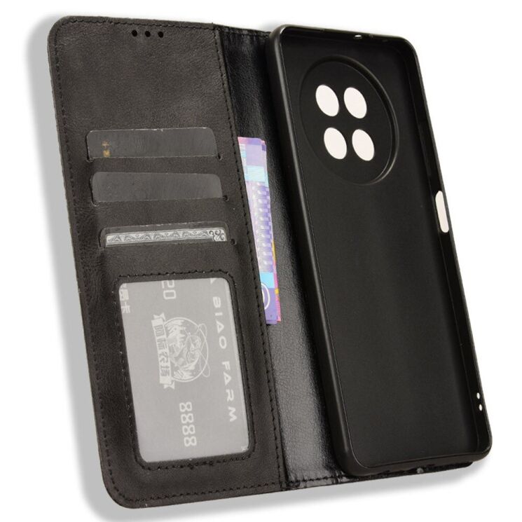 Чехол Deexe Retro Style для Realme 12 5G / 13 5G - Black: фото 4 из 7