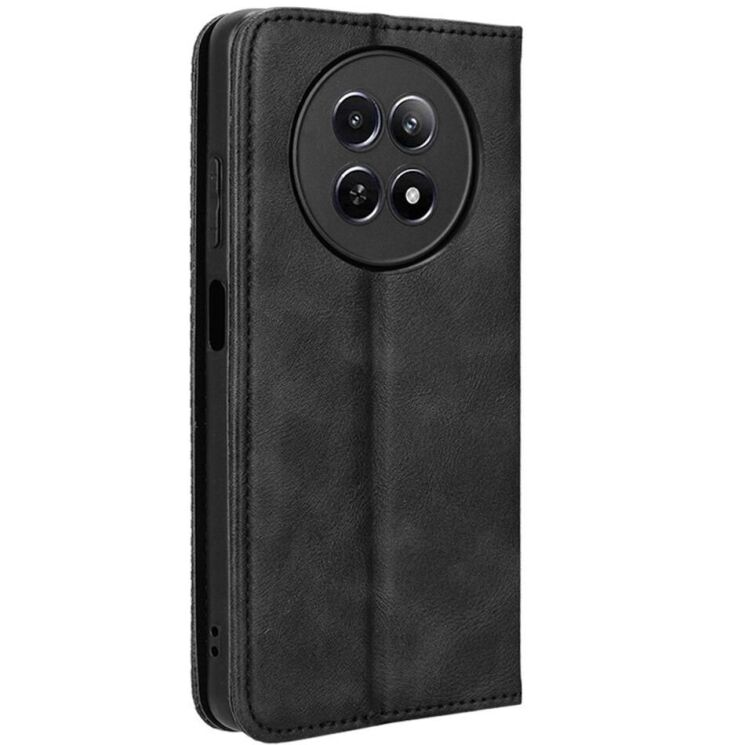 Чехол Deexe Retro Style для Realme 12 5G / 13 5G - Black: фото 6 из 7