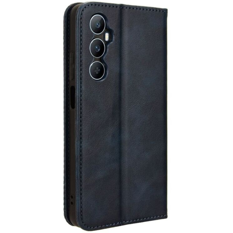 Чехол Deexe Retro Style для Realme C65 - Blue: фото 5 из 7