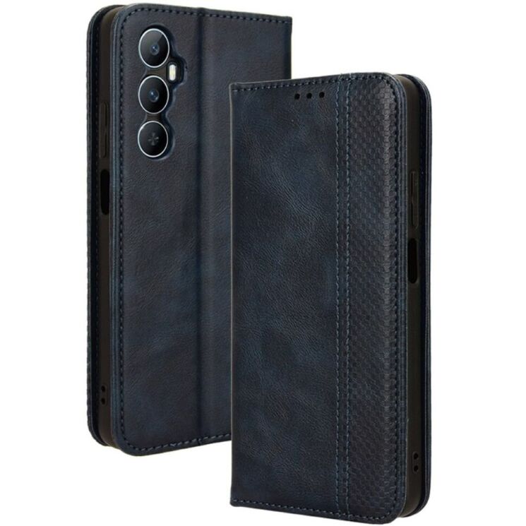 Чехол Deexe Retro Style для Realme C65 - Blue: фото 1 из 7
