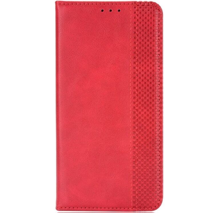 Чехол Deexe Retro Style для Realme GT 7 Pro - Red: фото 5 из 7