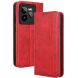 Чехол Deexe Retro Style для Realme GT 7 Pro - Red (377219R). Фото 1 из 7