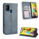 Чохол Deexe Retro Style для Samsung Galaxy M31 (M315) - Blue (213925L). Фото 1 з 11