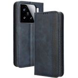 Чохол Deexe Retro Style для Xiaomi 15 Pro - Blue (371101L)