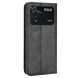 Чохол Deexe Retro Style для Xiaomi Poco M4 Pro 4G - Black (299012B). Фото 3 з 9