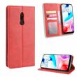 Чохол Deexe Retro Style для Xiaomi Redmi 8 - Red (248811R)