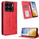 Чехол-книжка Deexe Retro Style для ZTE Blade A56 - Red (391101R). Фото 2 из 18
