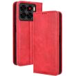 Чехол-книжка Deexe Retro Style для ZTE Blade A56 - Red (391101R)