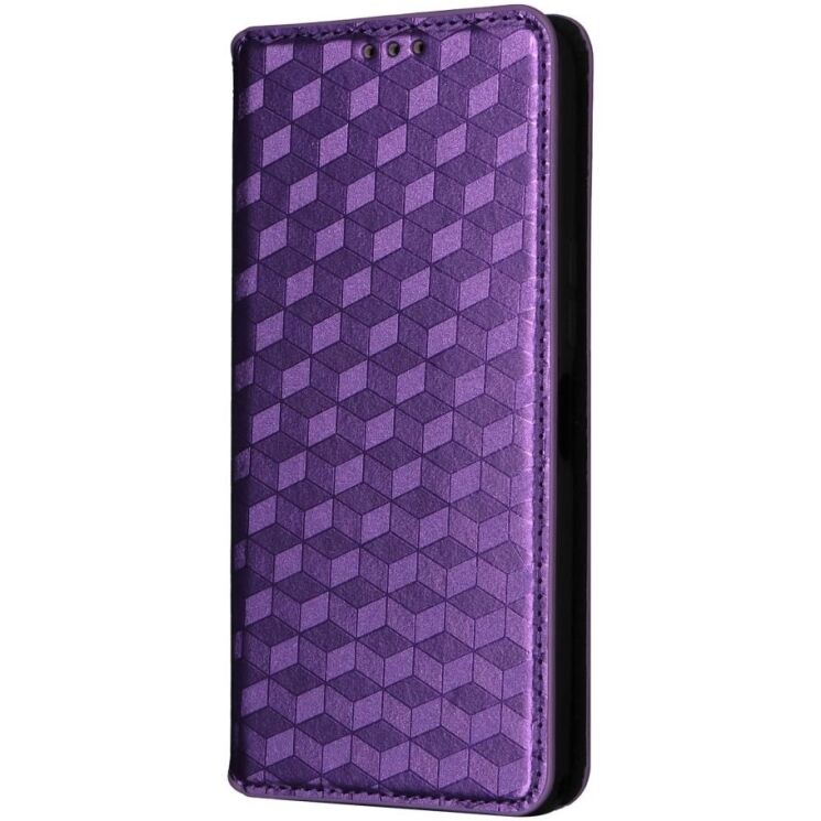 Чехол Deexe Rhombus Book для Motorola Edge 60 / Edge 60 Fusion - Purple: фото 7 из 10