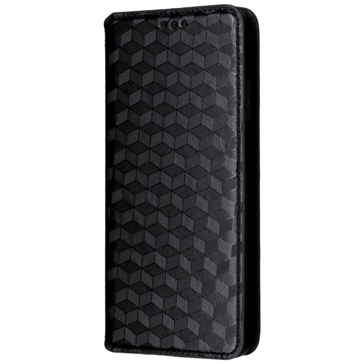 Чехол Deexe Rhombus Book для Motorola Moto G15 / G15 Power - Black: фото 7 из 10