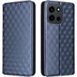 Чехол Deexe Rhombus Book для OnePlus Nord 6 - Blue (411901L)
