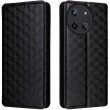 Чохол Deexe Rhombus Book для Realme 11 4G - Black (343909B)