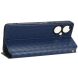 Чохол Deexe Rhombus Book для Tecno Camon 19 (CI6n) - Blue (311402L). Фото 3 з 7