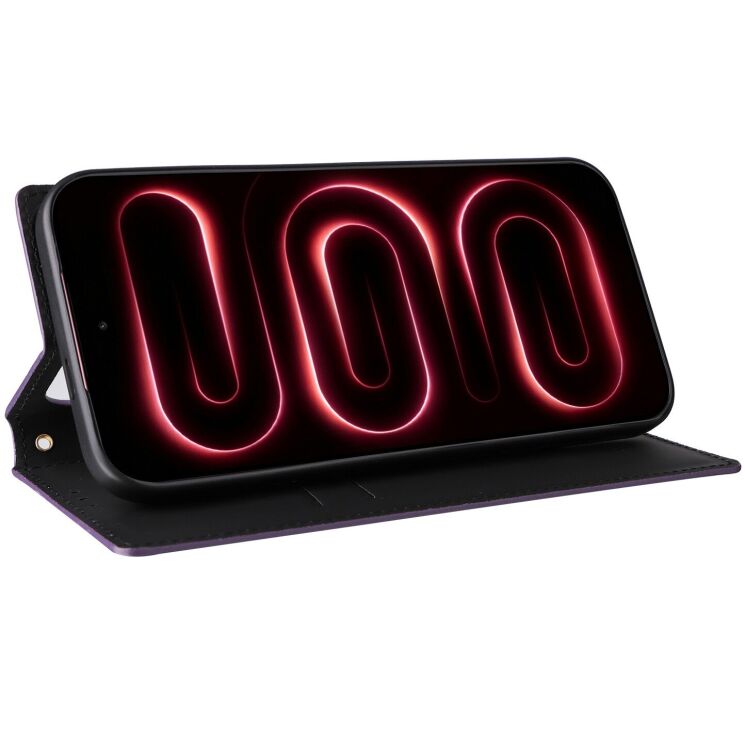 Чехол Deexe Rhombus Book для Xiaomi Poco F9 Ultra - Purple (430113V) Чехол Deexe Rhombus Book для Xiaomi Poco F9 Ultra - Purple: фото 4 из 10