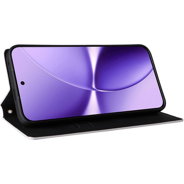 Чохол Deexe Rhombus Book для Xiaomi Poco X8 Pro Max - Silver: фото 4 з 9