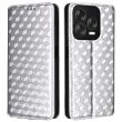 Чехол Deexe Rhombus Book для ZTE Nubia V70 Design - Silver (381900S)