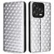 Чехол Deexe Rhombus Book для ZTE Nubia V70 Design - Silver (381900S). Фото 1 из 10