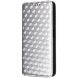 Чехол Deexe Rhombus Book для ZTE Nubia V70 Design - Silver (381900S). Фото 7 из 10