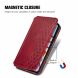 Чехол Deexe Rhombus Wallet для TECNO Spark 20 Pro - Black (345422B). Фото 6 из 6