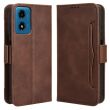 Чохол Deexe Wallet Stand для Motorola Moto G24 Power / G04 / G04s / E14 - Brown (347901Z)