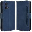 Чехол Deexe Wallet Stand для Motorola Moto G85 - Blue (357010L)