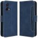 Чехол Deexe Wallet Stand для Motorola Moto G85 - Blue (357010L). Фото 1 из 7