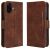Чохол Deexe Wallet Stand для Samsung Galaxy A07 (A075) - Brown: фото 1 з 15