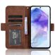 Чехол Deexe Wallet Stand для Samsung Galaxy A35 (A356) - Brown (354805Z). Фото 2 из 7