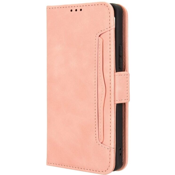 Чехол Deexe Wallet Stand для TECNO Pova 6 - Pink: фото 5 из 8