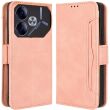 Чехол Deexe Wallet Stand для TECNO Pova 6 - Pink (354102P)