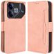Чехол Deexe Wallet Stand для TECNO Pova 6 - Pink (354102P). Фото 1 из 8