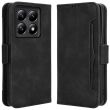 Чехол Deexe Wallet Stand для Xiaomi 14T - Black (365708B)
