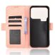 Чехол-книжка с кармашками Deexe Wallet Stand для Xiaomi 17 Pro - Pink (390711P). Фото 3 из 15