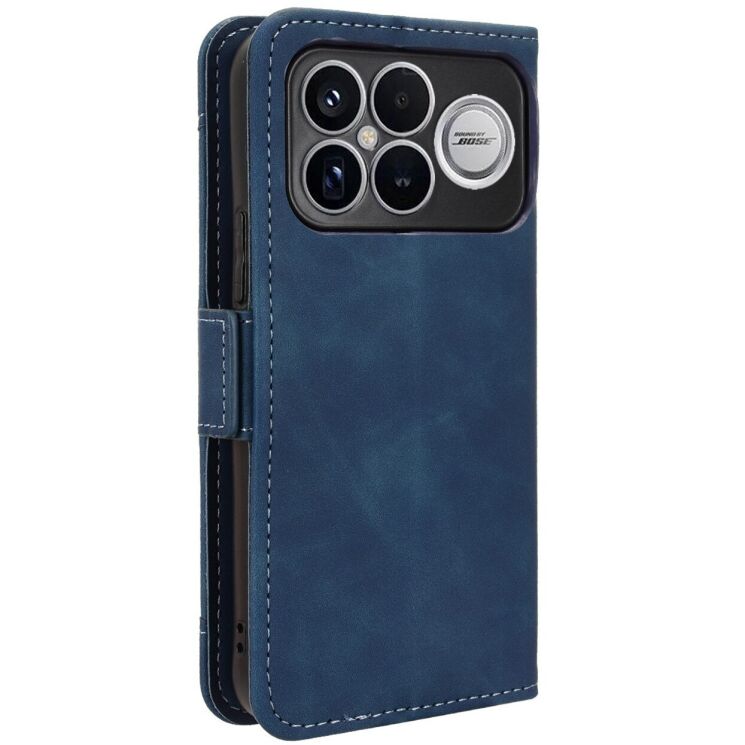 Чехол Deexe Wallet Stand для Xiaomi Poco F8 Ultra - Blue (403405L) Чехол Deexe Wallet Stand для Xiaomi Poco F8 Ultra - Blue: фото 6 из 14