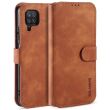 Чехол DG.MING Retro Style для Samsung Galaxy A12 (A125) / A12 Nacho (A127) / M12 (M127) - Brown (260359Z)