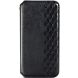 Чехол GETMAN Rhombus Wallet для ZTE Blade V2020 - Black (270312B). Фото 1 из 7
