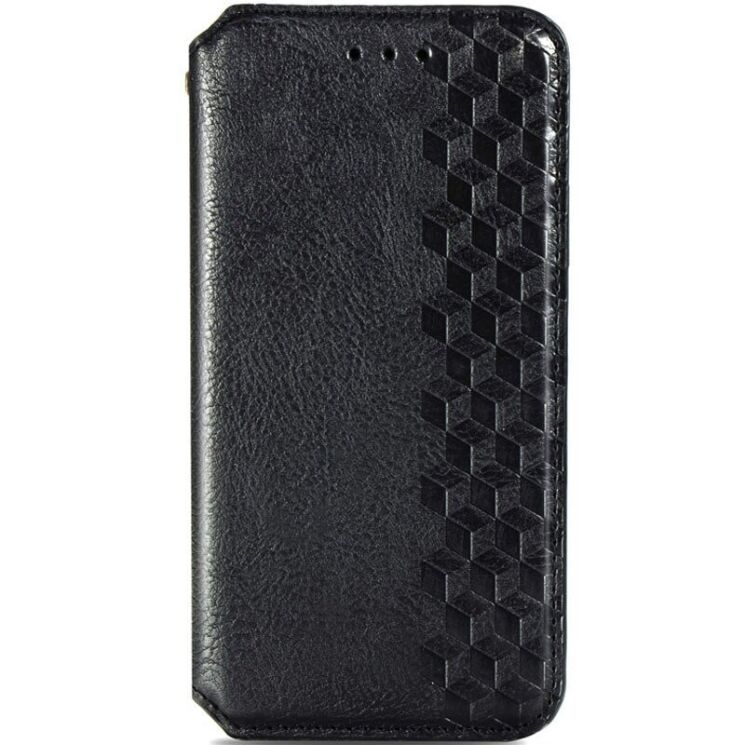 Чехол GETMAN Rhombus Wallet для ZTE Blade V2020 - Black: фото 1 из 7