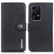 Чехол KHAZNEH Leather Wallet для Honor 200 Lite - Black (363106B). Фото 1 из 8