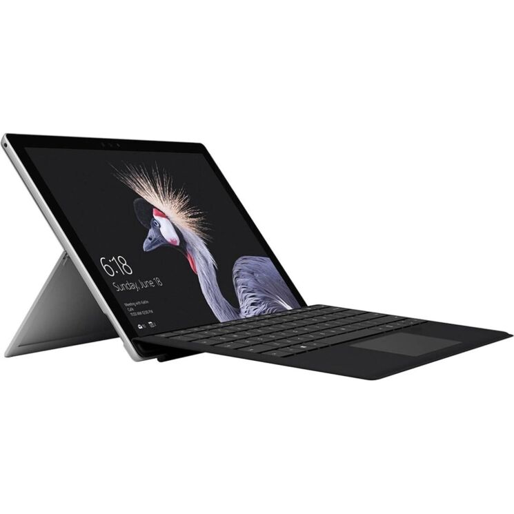 Чехол-клавиатура Type Cover Keyboard with Fingerprint для Microsoft Surface Pro 7 Plus / 7 / 6 / 5 / 4 / 3 (GKG-00021) - Black: фото 2 из 6