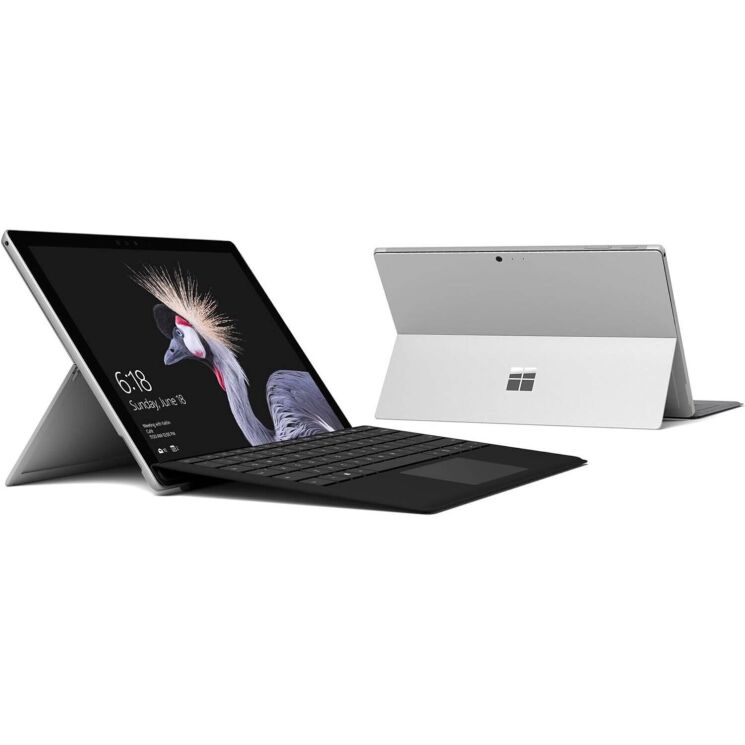 Чехол-клавиатура Type Cover Keyboard with Fingerprint для Microsoft Surface Pro 7 Plus / 7 / 6 / 5 / 4 / 3 (GKG-00021) - Black: фото 3 из 6