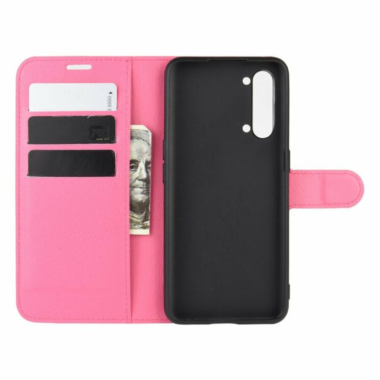 Чехол-книжка Deexe Book Type для OPPO Reno 3 - Rose: фото 3 из 6