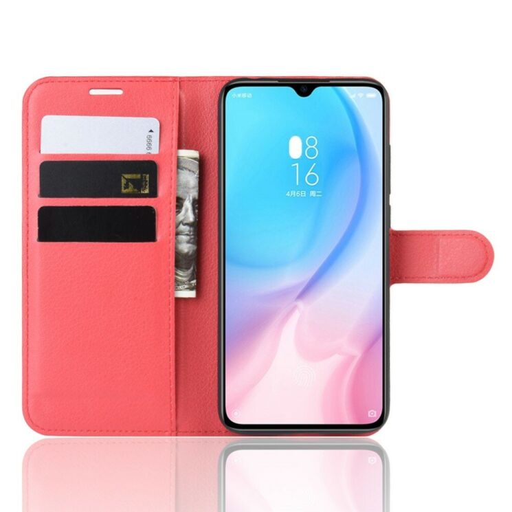 Класичний чохол-книжка Deexe Book Type для Xiaomi Mi CC9 / Mi 9 Lite - Red: фото 4 з 6