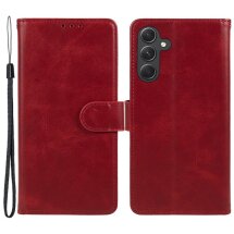 Чехол-книжка Deexe Classic Stand для Samsung Galaxy M35 (M356) - Red: фото 1 из 7