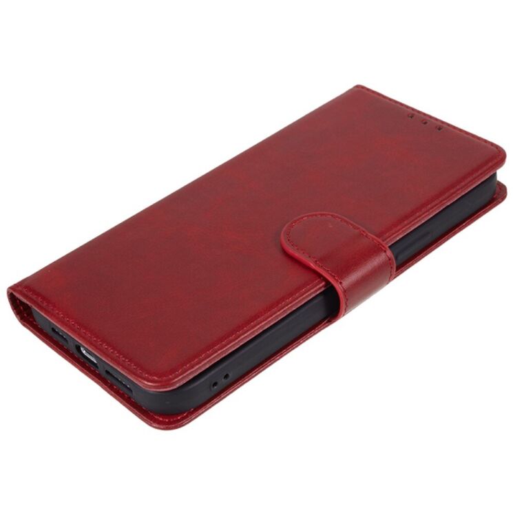 Чехол-книжка Deexe Classic Stand для Samsung Galaxy M35 (M356) - Red: фото 4 из 7
