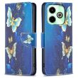 Чохол-книжка Deexe Color Wallet для Infinix Hot 40 / 40 Pro - Golden Butterflies (344707B)