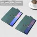 Чехол-книжка Deexe Crystal Back для Samsung Galaxy Tab S10 FE Plus - Baby Blue (378507TT). Фото 4 из 8