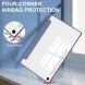 Чехол-книжка Deexe Crystal Back для Samsung Galaxy Tab S10 FE Plus - Baby Blue (378507TT). Фото 7 из 8