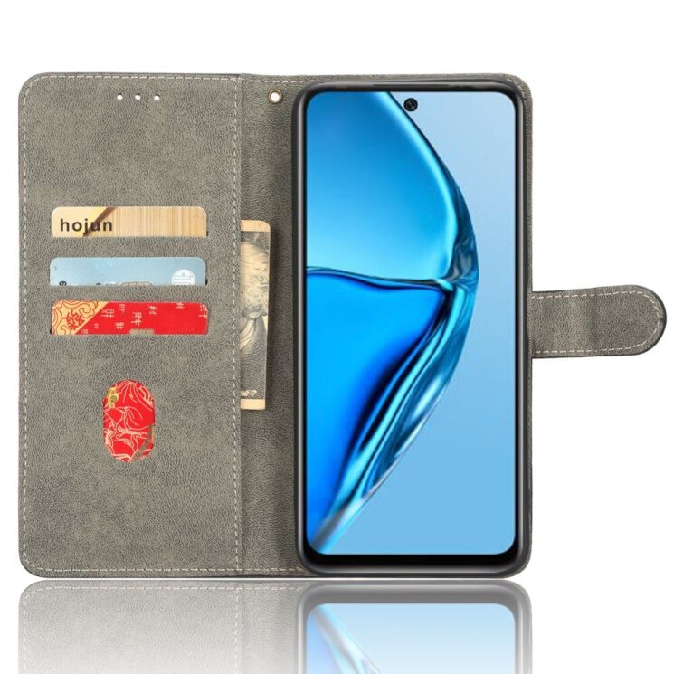 Чехол-книжка Deexe Delta Book для Infinix Hot 20 (X6826) - Blue: фото 4 из 6